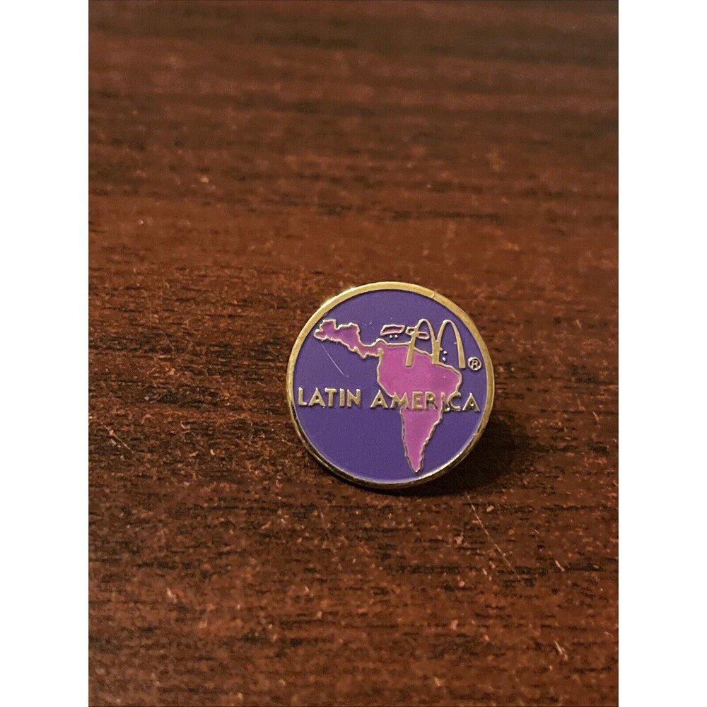McDonald’s Latin America Employee Lapel Hat Pin‎